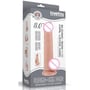 Фалоімітатор LoveToy Sliding-Skin Dual Layer Dong 8" Flesh: Призначення Вагинальные