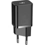 Зарядное устройство Baseus USB-C Wall Charger Super Si 20W Black (CCSUP-B01)
