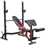 Скамья для жима и пресса Hop-Sport York Fitness Delta Pro 2000 с стойкой для штанги и партой Скотта: Тип скамьи универсальная