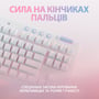 Клавиатура Logitech G715 TKL Wireless RGB GX Linear Off-White (920-010692): Количество клавиш 87