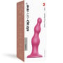 Фаллоимитатор Strap-On-Me Dildo Plug Beads M Framboise Мetallic: Мошонка Нет