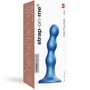 Фаллоимитатор Strap-On-Me Dildo Plug Balls M bleu Мetallic: Назначение Вагинальные