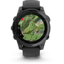 Смарт-часы Garmin Fenix E 47mm Slate Grey Steel with Black Silicone Band (010-03025-01) фото 2