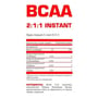 Амінокислота для спорту Nosorog Nutrition BCAA 2: 1: 1 400 g / 72 servings / Raspberry: Тип BCAA