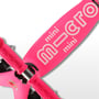Самокат MICRO  Mini Deluxe - Рожевий (до 50 kg, 3-х колісний) MMD003