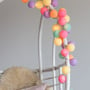 Гирлянда Cotton ball lights на 50 шаров 7,5м, Ice Cream: Тип Хлопковые шарики