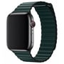 Аксесуар для Watch Devia Loop Series Elegant Leather Forest Green для Apple Watch 38/40/41mm