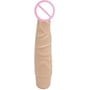 Вибратор ToyJoy Mini Classic Slim Vibrator, 14x3.5 см, телесный