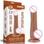 Фаллоимитатор LoveToy Sliding-Skin Dual Layer Dong 7.5" Brown: Назначение Вагинальные