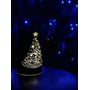 Світильник Luca Lighting Ялинка декоративна скляна led 15 9х15 см 3АА (8720362197607_1)
