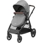 Коляска MAXI-COSI ZELIA S TRIO Grey (Black Frame/Brown Leather + CabrioFix Si-Size + сумка) (1996911110): Кількість блоків 3