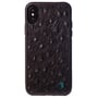 Чохол для iPhone Gmakin Leather Case Black (GLI03) for iPhone X/iPhone Xs