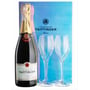 Шампанське Taittinger Brut Reserve + 2x glasses, gift box (0,75 л) (BW8460): Об'єм, л 0.75