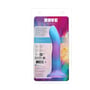 Фалоімітатор, що світиться в темряві ADDICTION - Rave - 8" Glow in the Dark Dildo - Blue Purple: Довжина проникнення, см 17.7