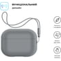 Чохол ArmorStandart Silicone Case with straps Gray (ARM68610) для Apple Airpods Pro 2: Тип Чехол