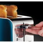 Тостер Russell Hobbs 21780-56 Jewels Topaz Blue: Матеріал корпусу нержaвеющaя стaль