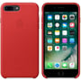 Чохол для iPhone Apple Leather Case (PRODUCT) Red (MMYK2/MQHN2) for iPhone 8 Plus/iPhone 7 Plus: Матеріали шкіра