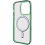 Чохол для iPhone Epik TPU Iris with MagSafe Green для iPhone 14 Pro: Матеріали Силикон