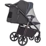 Коляска прогулочная Carrello Bravo CRL-5515 Storm Grey 2024 NF (CRL-5515 Storm Grey NF): Материал колес резина