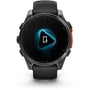 Смарт-часы Garmin Fenix 8 AMOLED 47mm Slate Grey with Black Silicone Band (010-02904-00): Время работы до 16 дней