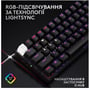 Клавіатура Logitech G Pro X 60 Lightspeed GX Tactile Wireless/Bluetooth UA Black (920-011911) фото 10