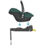 Автокресло Maxi-Cosi CabrioFix i-Size Essential Green (8558047110): Внутренние ремни 5-ти точечный ремень