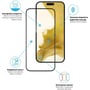 Защитное стекло для iPhone Global Tempered Glass Full Glue Black for iPhone 15: Тип аксессуара защитное стекло