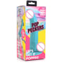 Фаллоимитатор Pop Peckers 7.5" Dildo Blue: Мошонка Есть