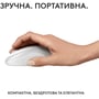 Мишка Logitech M240 Silent Wireless Off-White (910-007120): Тип сенсора оптичний