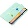 Аксессуар для планшетных ПК BeCover Case Book Soft Edge with Pencil mount Green for Samsung Galaxy Tab S6 Lite 2024 P620/P625/P627 (710842): Материал Искусственная кожа + TPU