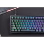 Клавіатура HyperX Alloy Rise 75 PBT HX Red USB Black (7G7A4AA): Тип клавіатури компактная