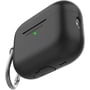 Чохол KeyBudz Elevate Series Keychain Black (APP2_S8_BLK) для AirPods Pro 2: Матеріал Пластик