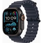 Apple Watch Ultra 2 GPS + Cellular 49mm Black Titanium Case with Navy Ocean Band