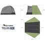 Палатка Sea to Summit Telos TR3, Mesh Inner, Sil/PeU, Green (STS ATS2040-01180411) фото 15