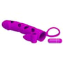 Насадка на член LYBAILE Pretty Love Penis Sleeve With Ball Strap 6" Purple: Для кого Для мужчин