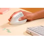 Мишка Logitech Lift for Mac Vertical Ergonomic Mouse Off White (910-006477): Тип сенсора оптический