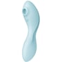 Вакуумний стимулятор із вібрацією Satisfyer Curvy Trinity 5+ (Blue): Тип управління Кнопочное