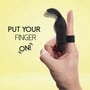 Вібратор на палець FeelzToys Magic Finger Vibrator Black: Довжина, см 10