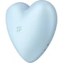 Кліторальний стимулятор Satisfyer Cutie Heart із вібрацією blue: Діаметр, см 7.5