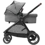 Коляска MAXI-COSI ZELIA S TRIO Grey (Black Frame/Brown Leather + CabrioFix Si-Size + сумка) (1996911110): Тип коляски Универсальная коляска (3-в-1)