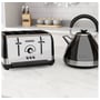 Тостер Morphy Richards 240331 Venture Black: Матеріал корпусу нержaвеющaя стaль