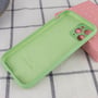 Чохол для iPhone Mobile Case Silicone Case Full Camera Protective Mint для iPhone 14 Pro: Колір зеленый