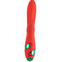 Вібратор-кролик із флогером LOCKINK Sevanda Whip Vibrating Massage Wand - Red & Green фото 7