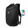 Сумка для ноутбуков Ozuko 15.6" Anti Theft Backpack Black (9318): Материал текстиль