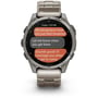 Смарт-часы Garmin Fenix 8 AMOLED 47mm Sapphire Titanium with Vented Titanium Bracelet (010-02904-40): Стандарт защиты 10 ATM