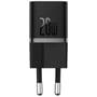 Зарядное устройство Baseus USB-C Wall Charger GaN5 mini 1C 20W Black (CCGN050101): Тип сетевое