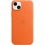 Чохол для iPhone Apple Leather Case з MagSafe Orange (MPPF3) для iPhone 14 Plus: Матеріали кожа