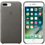 Чохол для iPhone Apple Leather Case Storm Gray (MMYE2) for iPhone 8 Plus/iPhone 7 Plus: Колір сірий