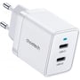 Зарядний пристрій Choetech Wall Charger 2хUSB-C 40W White (Q5006): Особливості Швидка зарядка, USB-C, Power Delivery (PD)