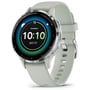 Смарт-часы Garmin Venu 3S Silver Stainless Steel Bezel with Sage Grey Case and Silicone Band (010-02785-01)